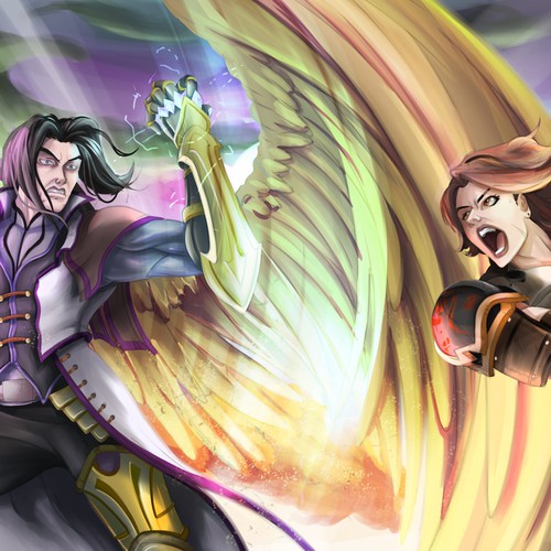 Fantasy Artwork for deck box