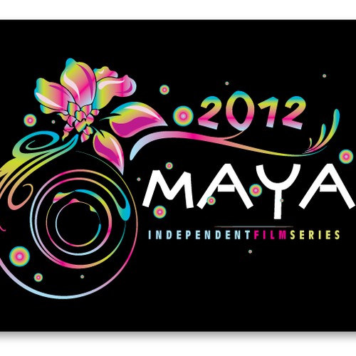 Help Maya Entertainment with a new 4-color logo for their 2012 Maya Independent Film Series