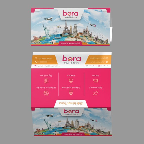 Brochure for Bora Travel & Tours