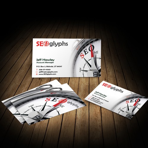 SEOglyphs Needs an Exciting/Creative Business Card