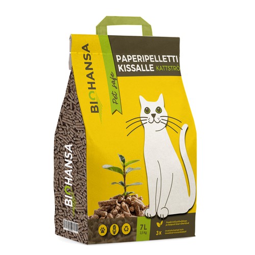 Eco-Friendly Cat Litter Packaging