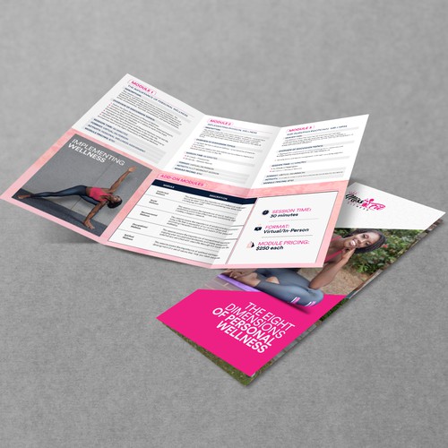 Miss.Fit Fitness (Brochure Design)