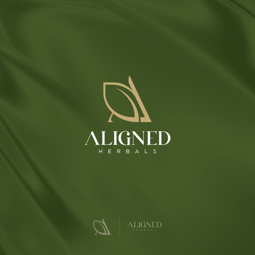 A herbal Logo