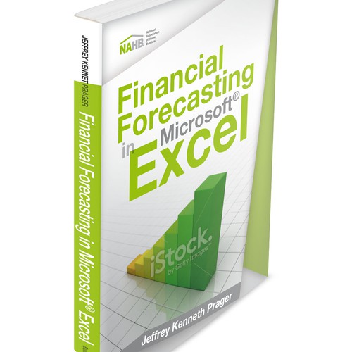 Design an engaging financial forecasting book cover