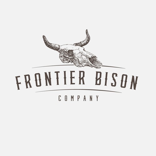 Logo Design for a Bison Meat Company