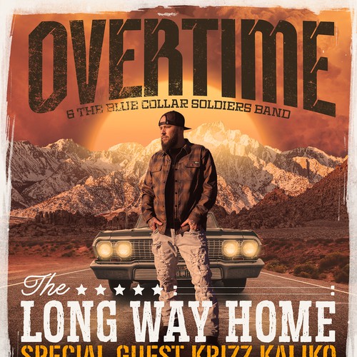 Long Way Home - Tour Poster