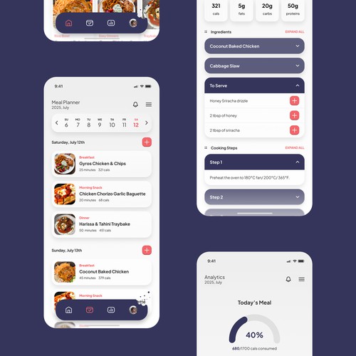 Simple, Clean, and Professional Mobile Application Design