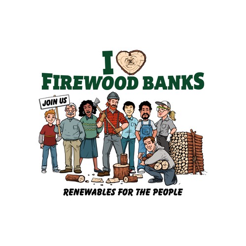 I Love Firewood Banks