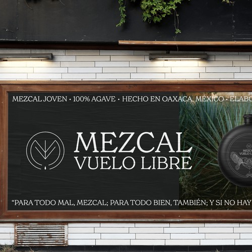 Branding work for a mezcal company.