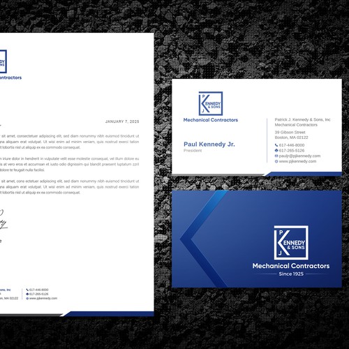 Business card & letterhead