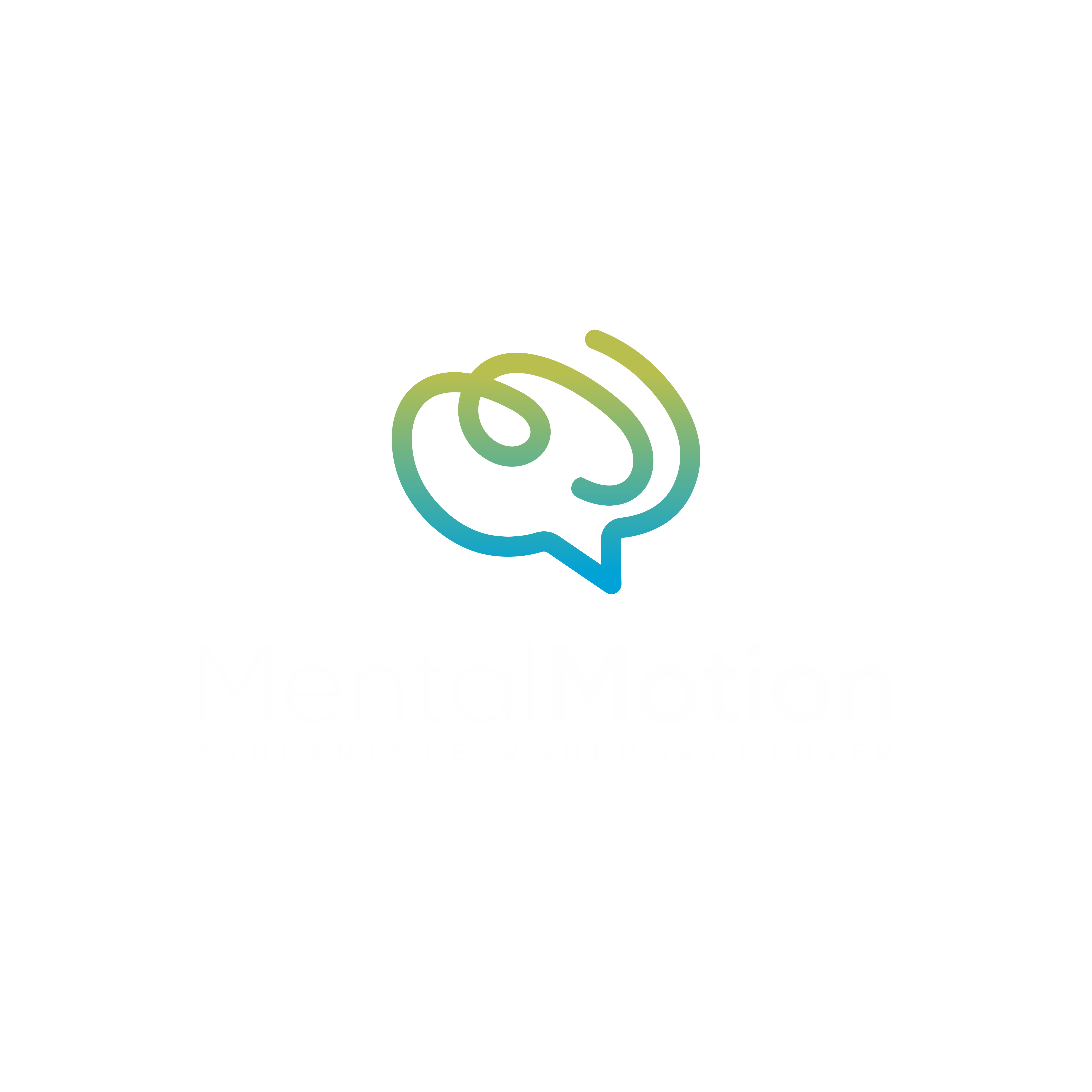Fun and professional logo for students peer support center