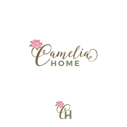 Feminine logo for home furnishing store