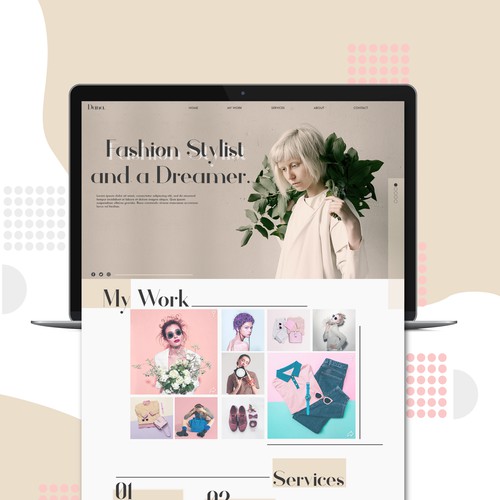 Fashion Stylist Website