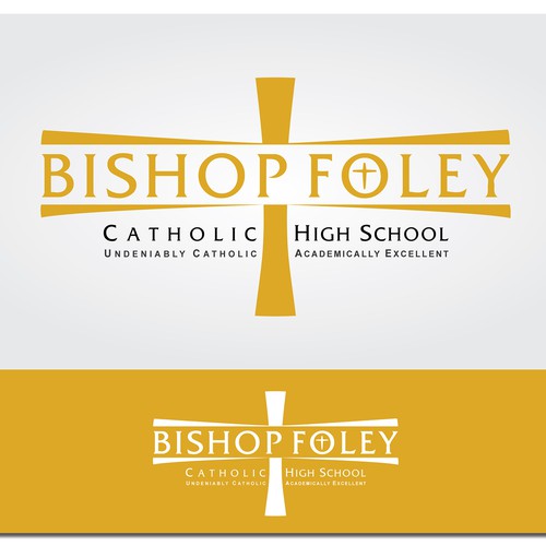 Create an exciting new logo for Bishop Foley Catholic High School