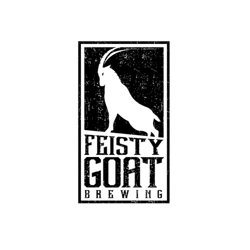 Logo design for Brewing Company "Feisty Goat"