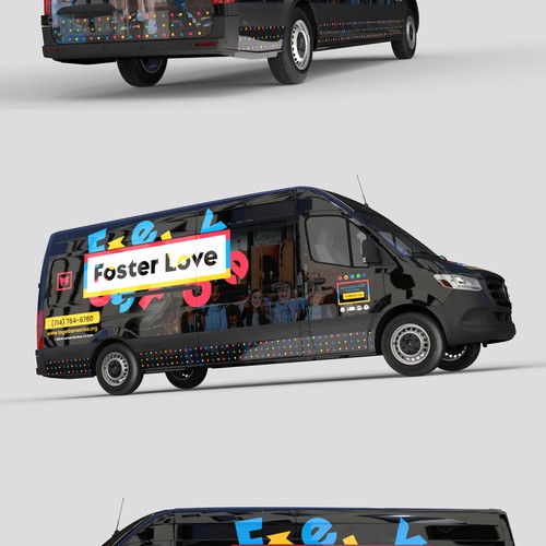 Van wrap - Foster Love