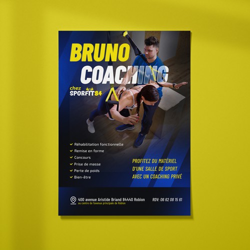 A5 flyer for coaching