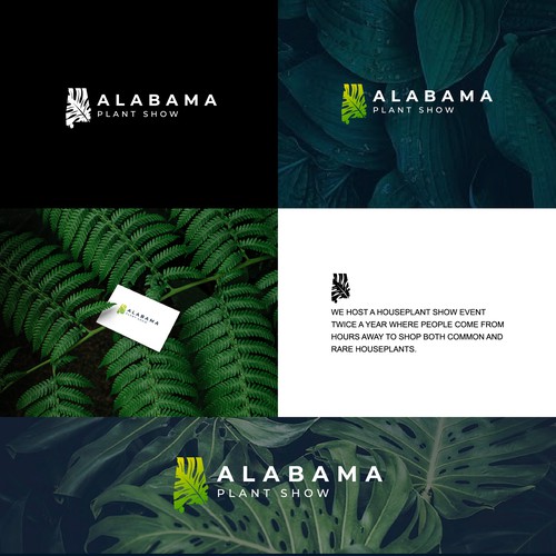 Alabama Plant Show Logo Design