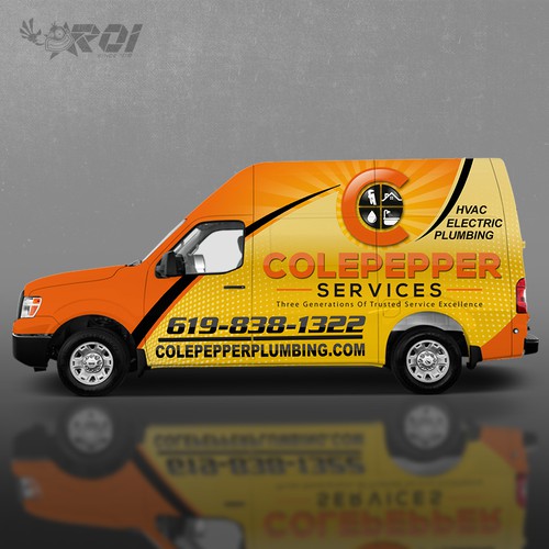 To design the BEST wrap for the BEST plumbing (home services) company in San Diego, Ca