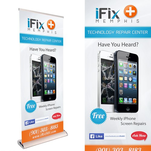 $200 prize for best giveaway banner for Technology repair company!!