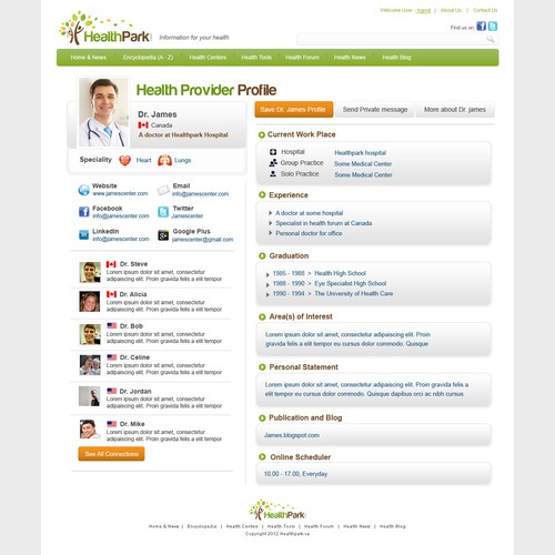  web pages design