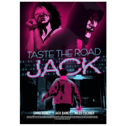 TASTE THE ROAD, JACK MOVIER POSTER