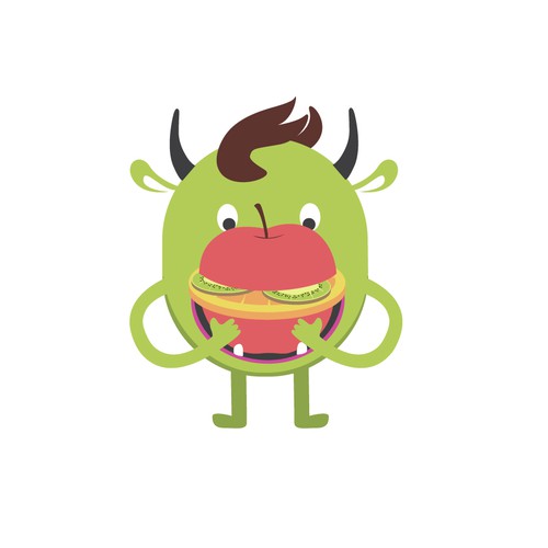 Funny monster