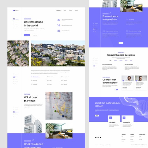 West Residence - Real Estate Website