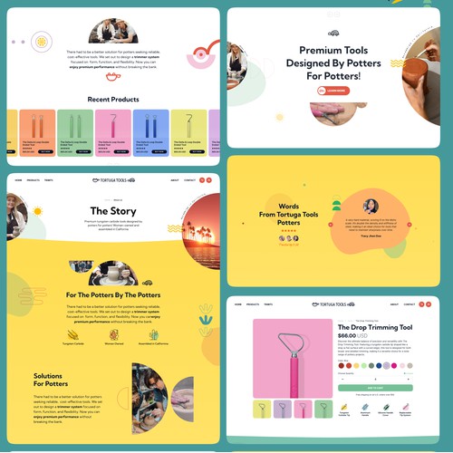 Tortuga Tools Shopify Website Design and Development