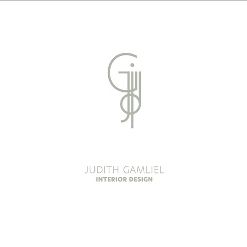 Please help me to create an unusual and non-standard logo for inter design business