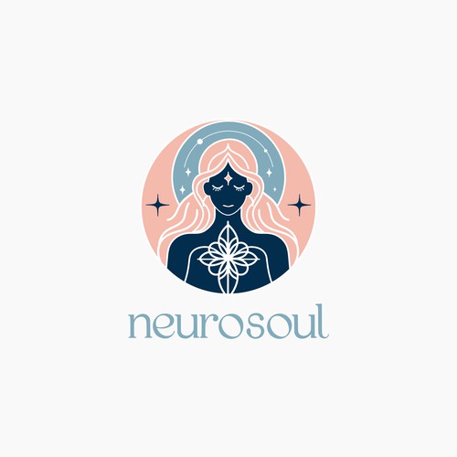 Logo for woman-owned small business centered around energy work and neurobiofeedback