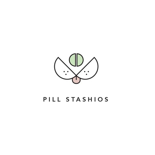 Pill Stashios Logo design