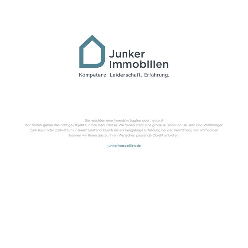 Logokonzept für einen Stuttgarter Immobilienmakler 