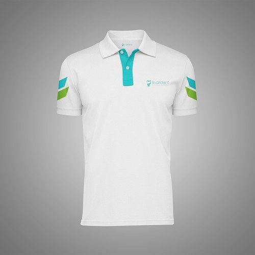 Polo T shirt Design For Kvalident 