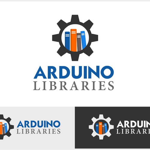 Library-themed logo for codebender