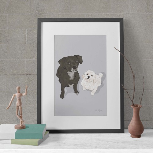 Custom Dog Illustration 