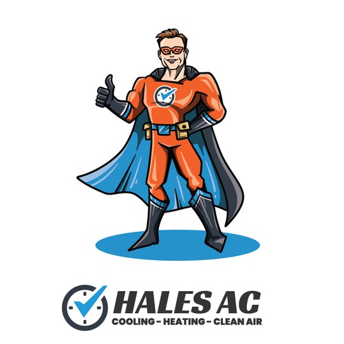 Mascot design for Aircondition brand