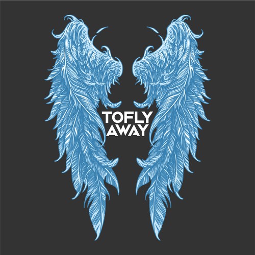 Angel Wings Hoodie Back Print Design