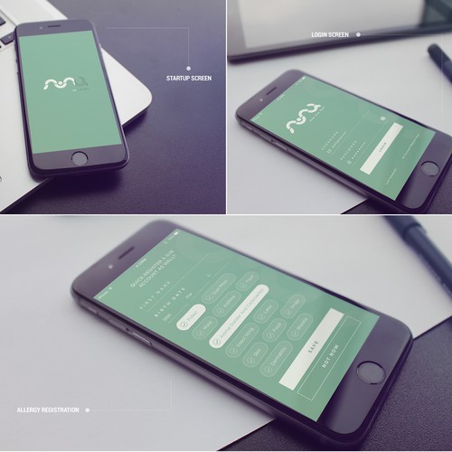 Simple Allergy App Design