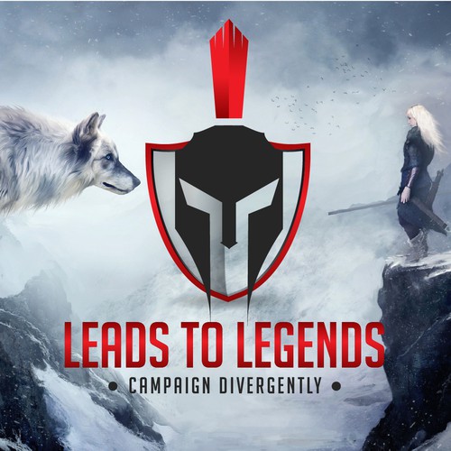 Epic logo "Leads of Legends"