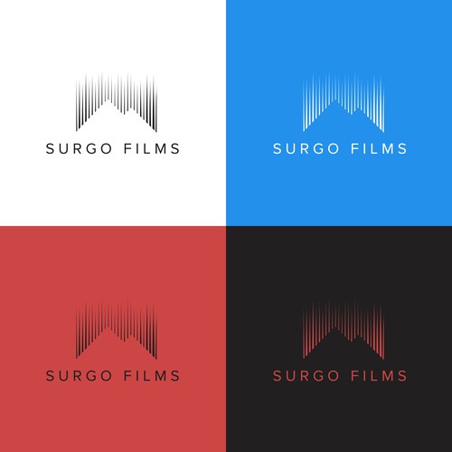Retro logo design for Surgo Films