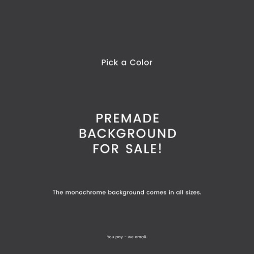 PREMADE Background FOR SALE!