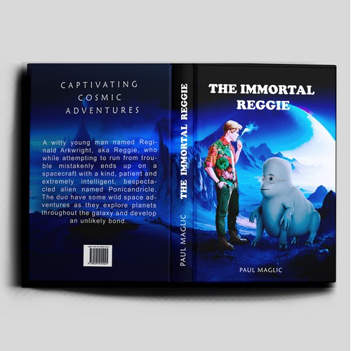 Book cover "The immortal Reggie"