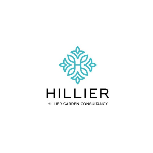 Logo for Hillier Garden Consultancy, a garden advisory service