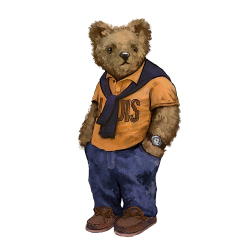 Bear mascot concept