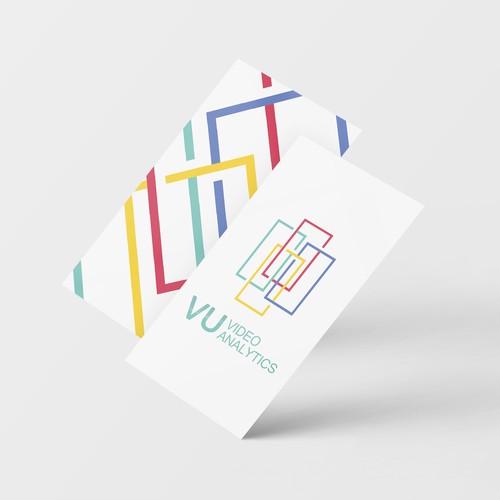 Bold design for video analitics company