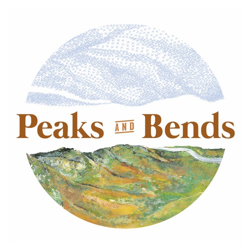Logo concept for Peaks and Bends