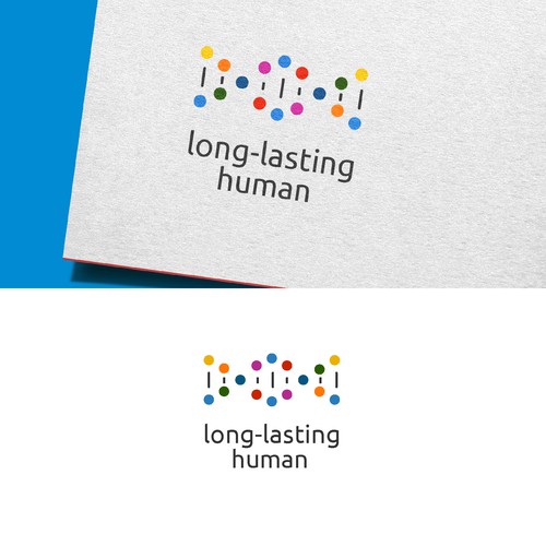 Long-Lasting Human logo design