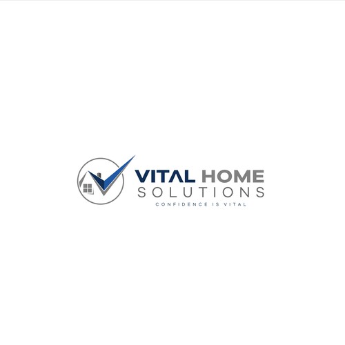 logo design for vital home solution