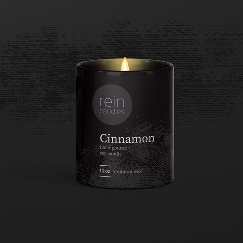 Design concept for Cinnamon candle